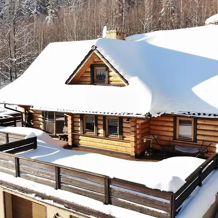 فيلة Poziomkowy Dom- Wisla, Dom Z Bali, Sauna, Taras فيسلا