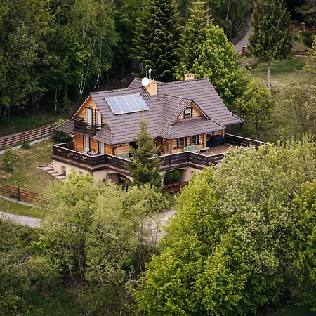 Poziomkowy Dom- Wisla, Dom Z Bali, Sauna, Taras Вилла Висла