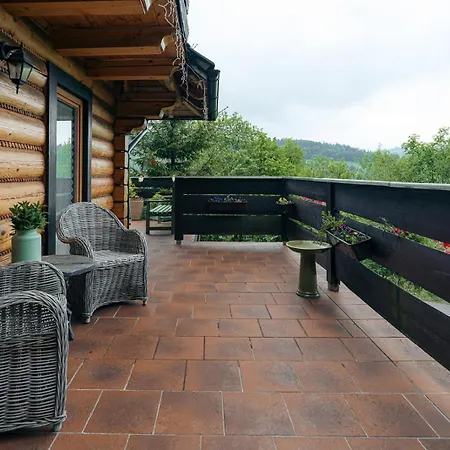 Вилла Poziomkowy Dom- Wisla, Dom Z Bali, Sauna, Taras